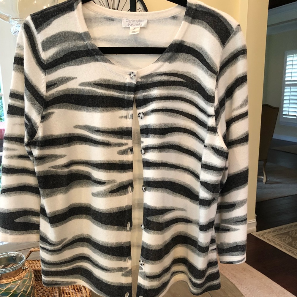 Christopher & Banks button front cardigan